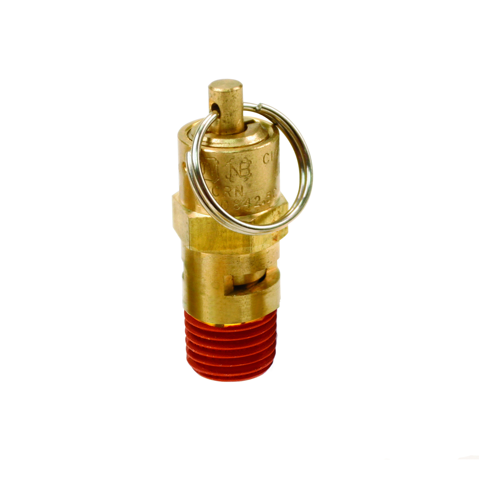 Viair Safety Valve - 175 PSI, 1/4in. NPT, Manual Pull Ring, Model# 92175
